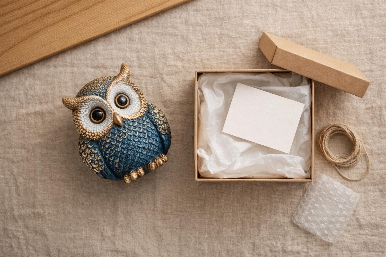 4433327689-img-7 Owl Figurine Resin - Decorative Owl Statue for Bookshelf, Desk or Nightstand – Cozy Home Decor Accent – Gift for Owl Lovers